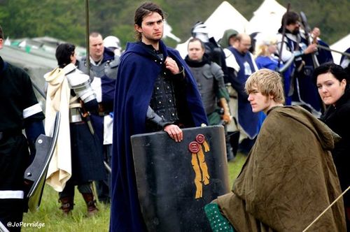 A quiet moment for Aaron Storm, Jaye Thorner and Luna Ivy of the Storm's Fury chapter