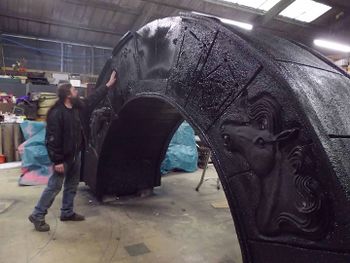 The gate is a wonder of the Empire