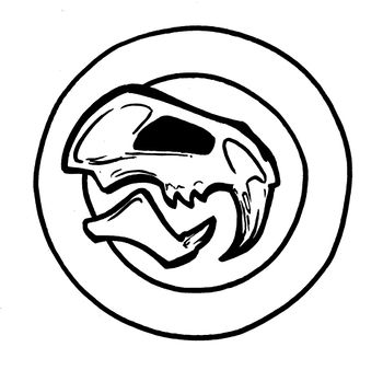 Jotun banners often show the skulls of powerful creatures.