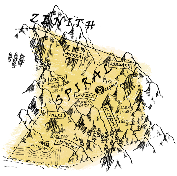 At the heart of Spiral sits the Black Plateau.