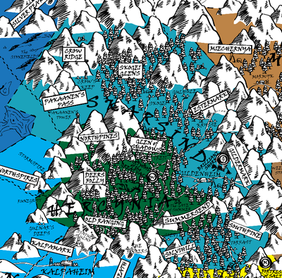 A place of alpine slopes and valleys