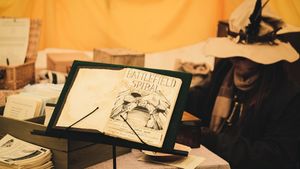 The Anvil Library stores a great many books and pamphlets.