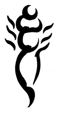 The Deathsinger - symbol of the Hupul