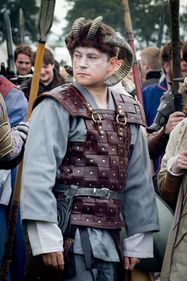 Double horns, labyrinth markings, attitude