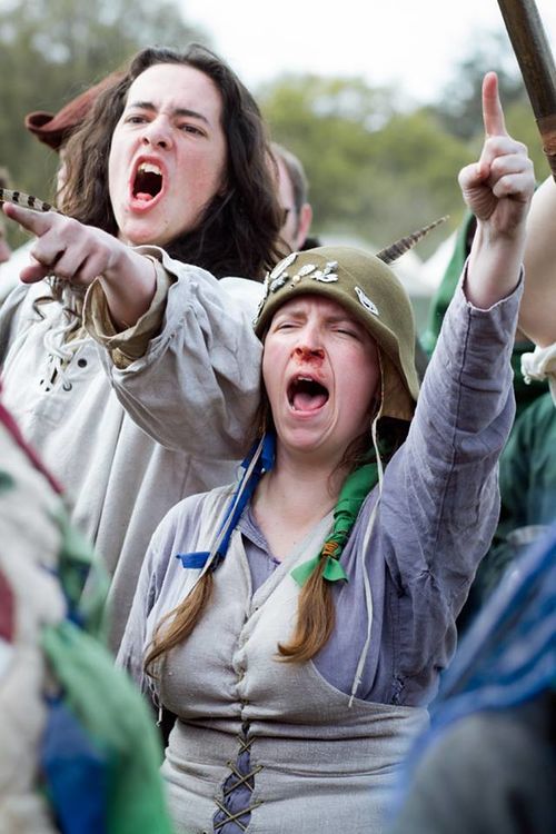 When the Marchers are angry, they do not keep their anger to themselves - they share it with everyone.