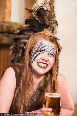 scales, eyes, teeth, demeanour