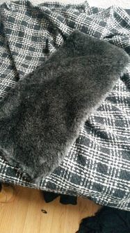 Fake fur. Not fun fur!width=175