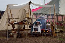 The hearth is the core of a Marcher home, even in Anvil.