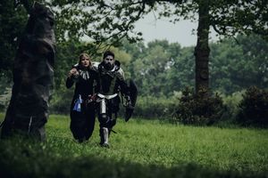 A peaceful place, home to pleasure gardens and country estates, now riven by war