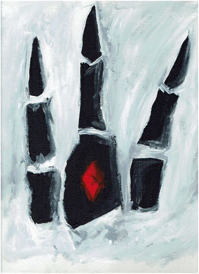 "Crown of Bone". Artist Unknown. Part of the "House of Leaves" collection.