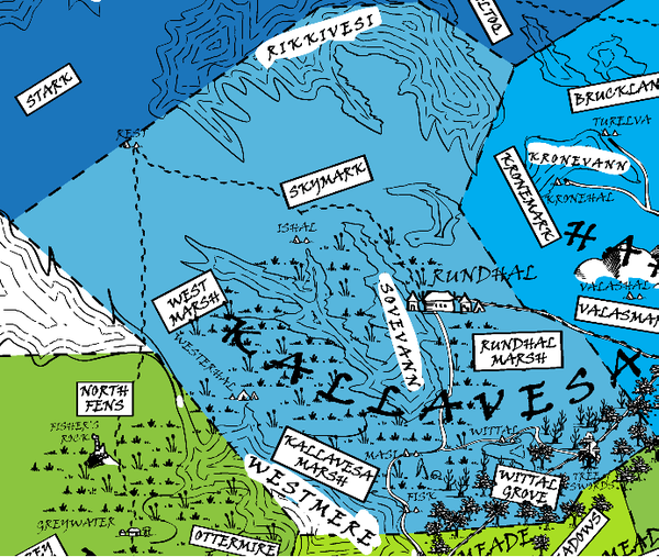 Land of cold stagnant bogs