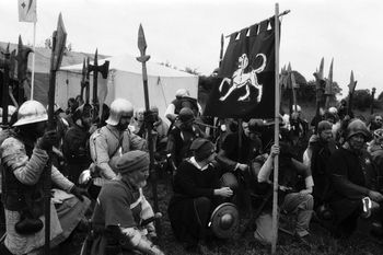 Marchers prepare.jpg