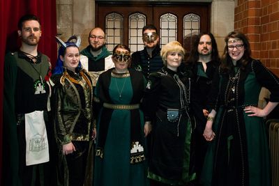 Even when they are not attired for war, Chapters reinforce their sense of belonging by using matching colours and similar designs.