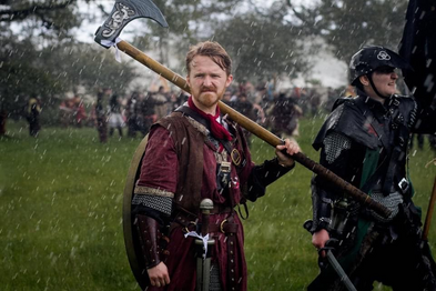 Iron Osric, general of the Green Shield