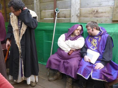 Three members of the Constitutional Court.