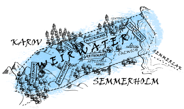 Scattered with deep forests full of hidden mysteries