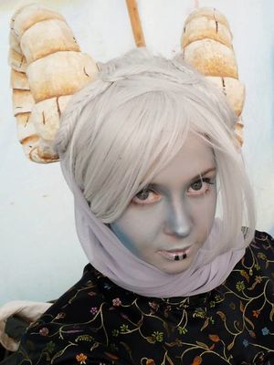 The inhabitants of the City of Locks are divided along social lines based on the metallic tint of their skin.