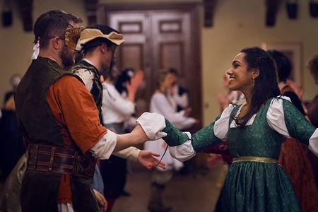 Parties are serious business in the League - they are an opportunity to demonstrate wealth and cleverness.