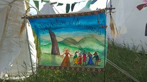 Mummers pride themselves on improvisation and their intuitive feel for the stories they create.