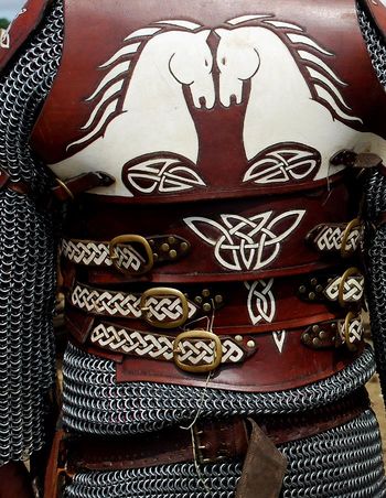 Some artisans include images of the Stallion