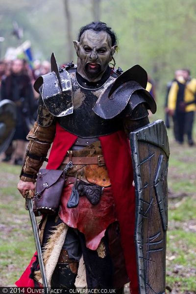 Imperial orcs today still wield weapons and armour salvaged by their grandparents' generation